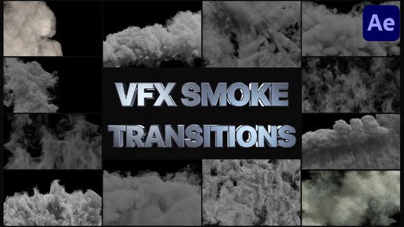 Videohive Smoke Transitions | After Effects 34443538