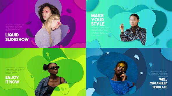 Videohive Liquid Slideshow || After Effects 34458396