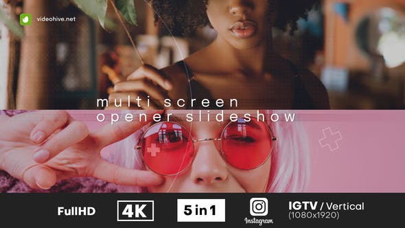 Videohive Multi Screen Opener Slideshow 32622193