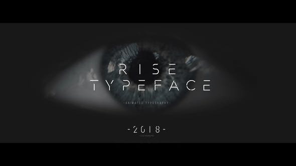 Videohive Rise Typeface 22690161