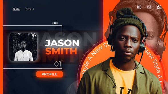 Videohive Profile Modern Slideshow 33085920