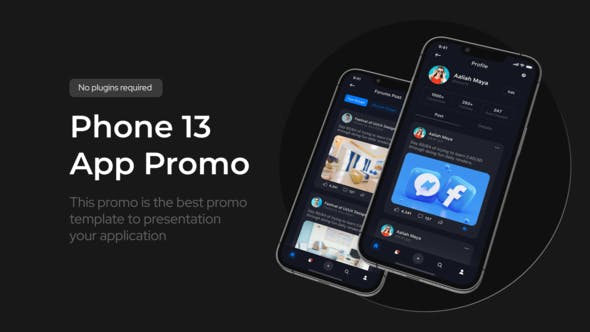 Videohive App Promo Phone 13 Pro 34134213