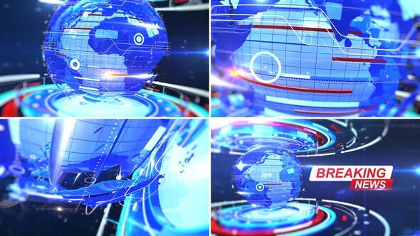 Videohive Breaking News Opener 34258868