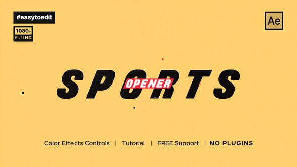 Videohive Sport Slideshow Opener 34324926