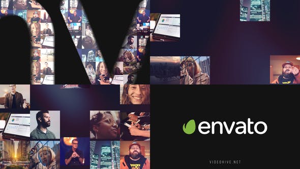 Videohive - Mosaic Intro - 33959694