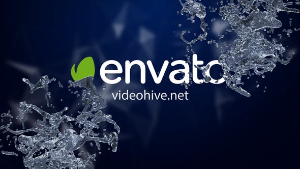 Videohive Logo Water Splash 34162245