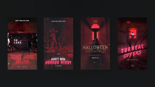 Videohive Halloween Spooky Stories Vol.1 34016686