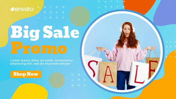 Videohive Colorful Sale Promo 34031216