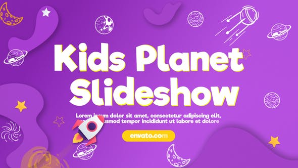 Videohive Kids Planet Slideshow 34425930