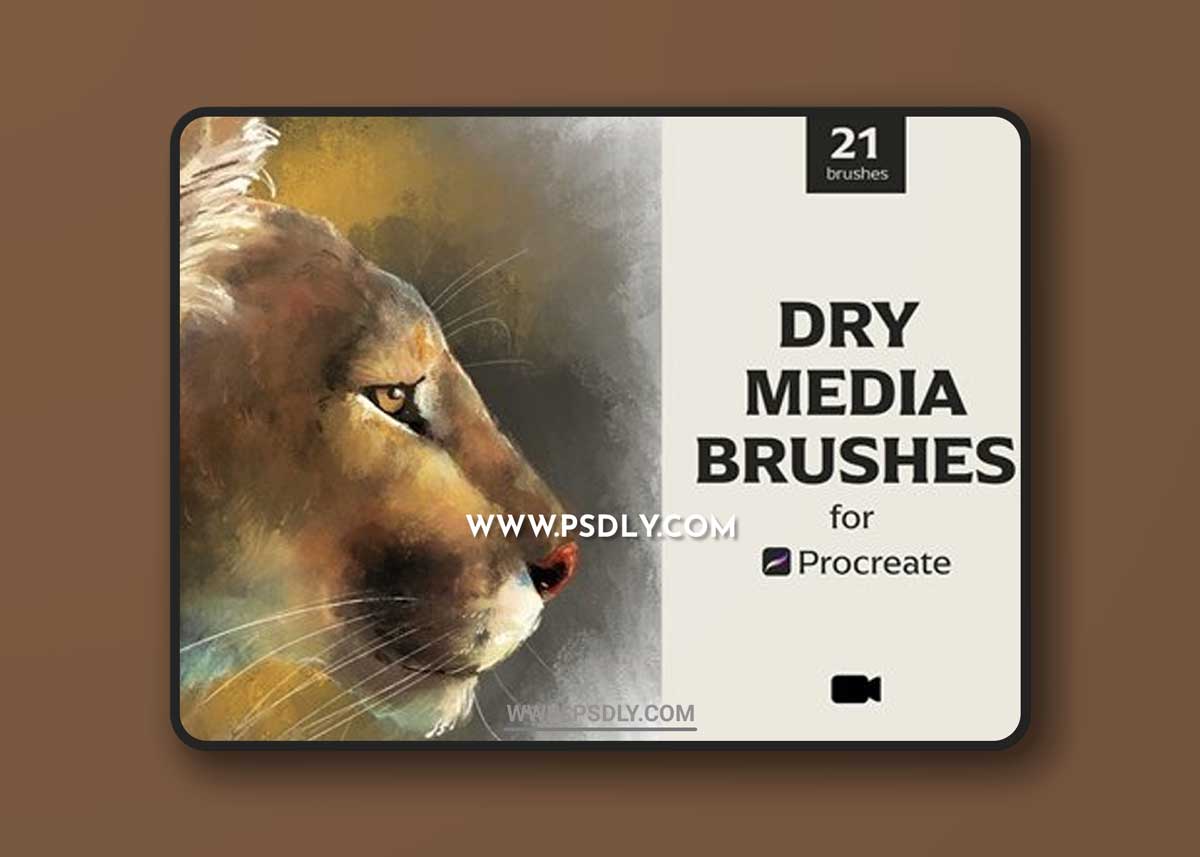 Procreate Dry Media Brushes