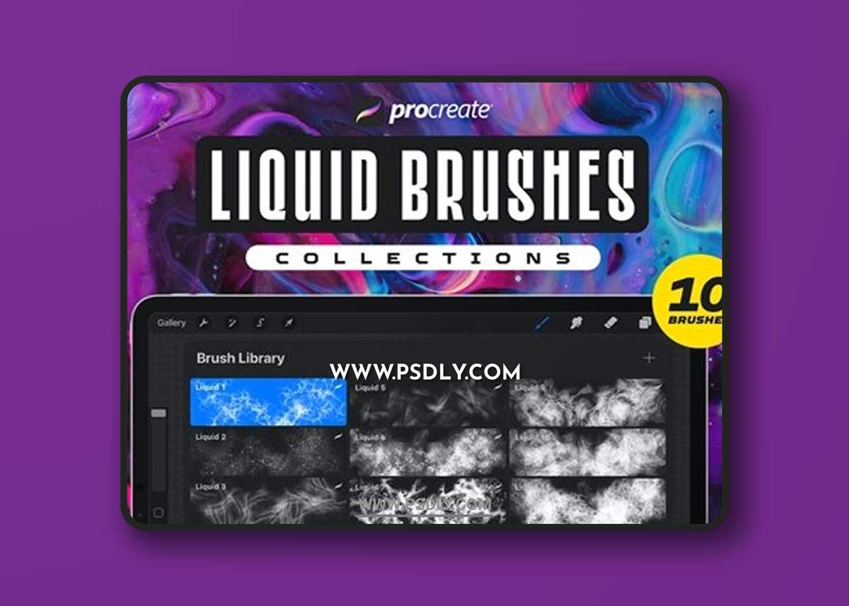 Procreate Liquid Brushes