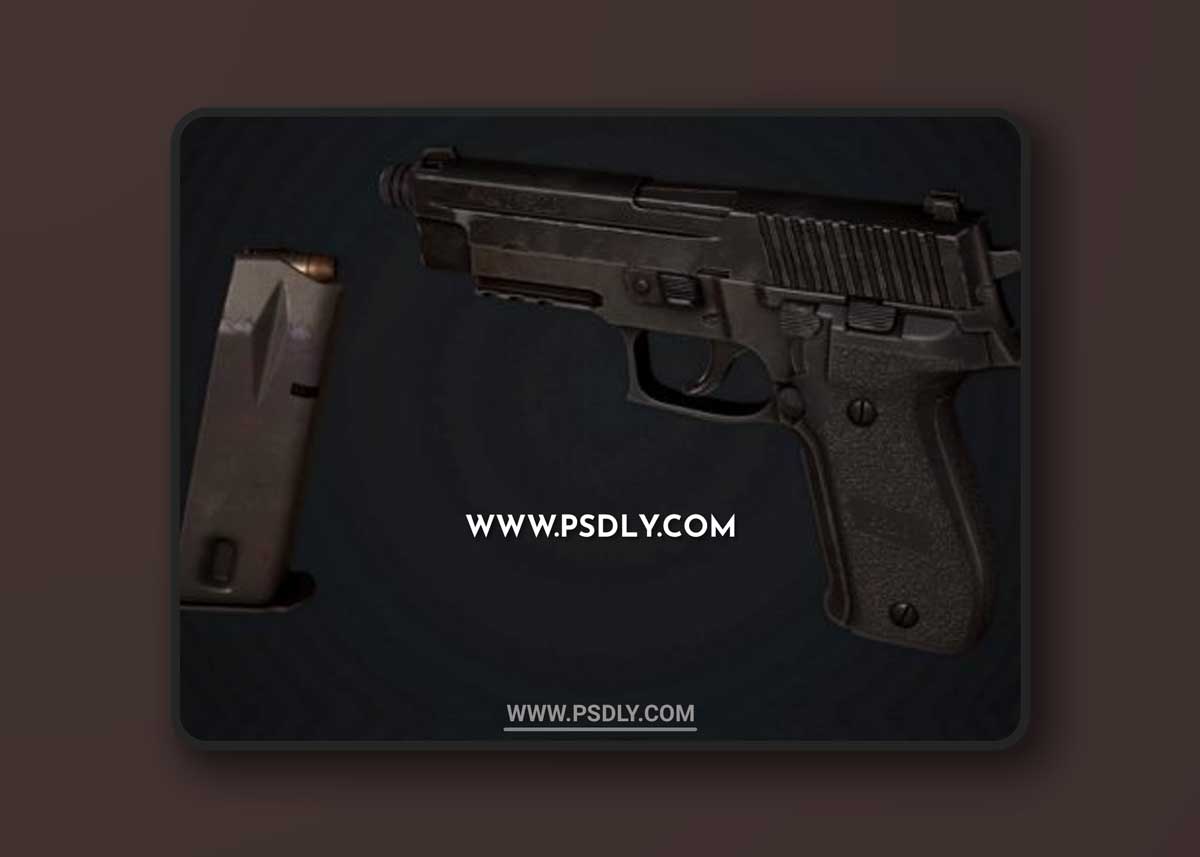 Sig Sauer P226 3D Models