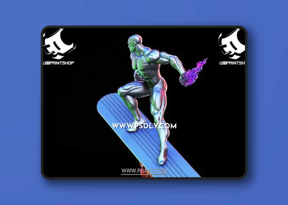 Silver Surfer version 1 and 2 – 3D Print Model