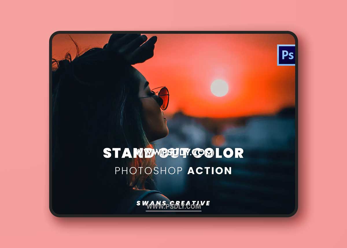 Stand Out Color Photoshop ActionStand Out Color Photoshop Action