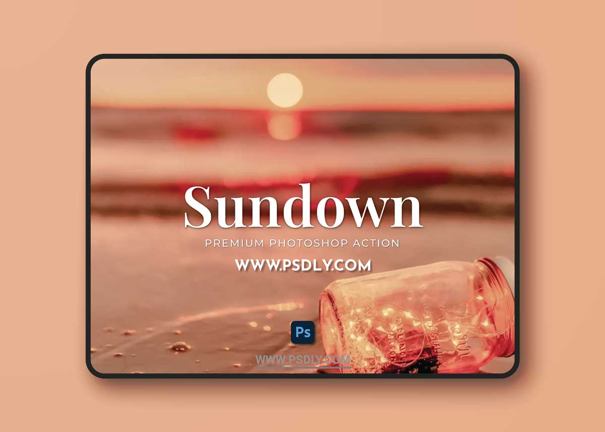 Sundown Photoshop Action