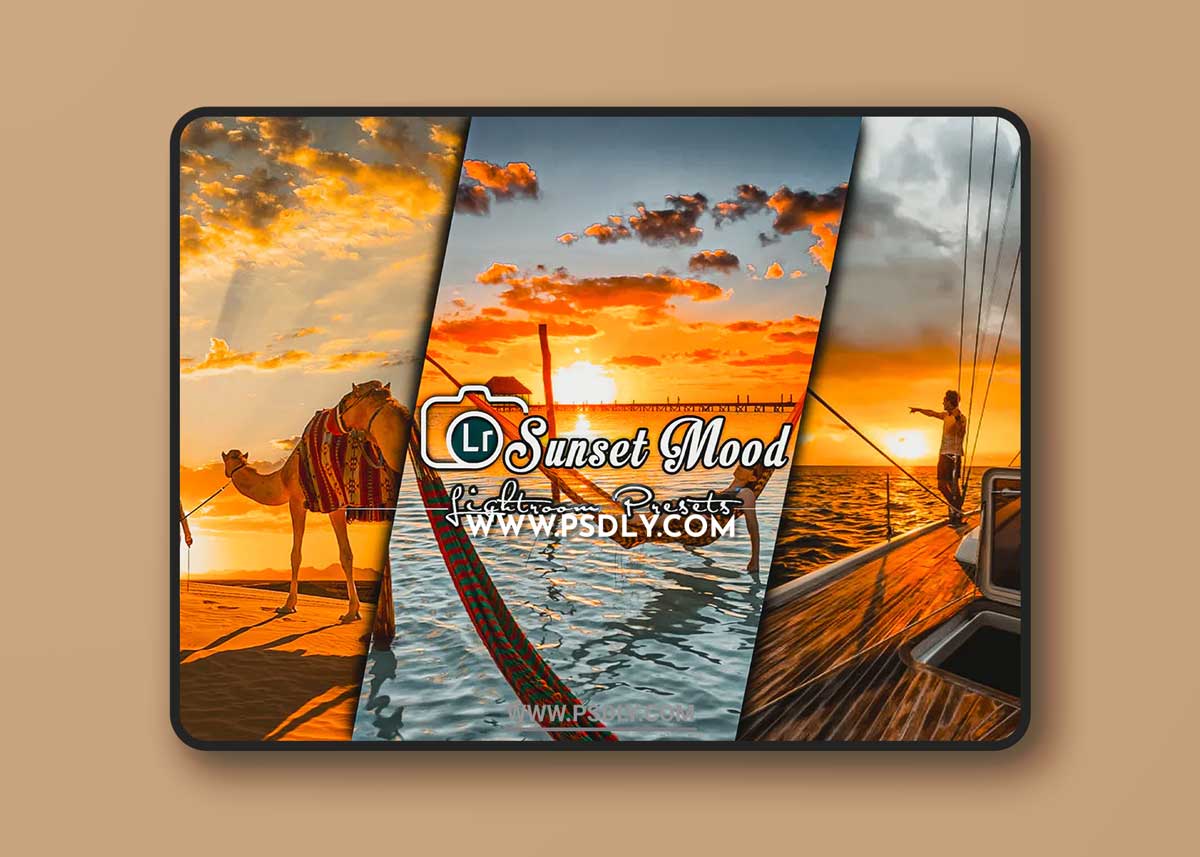 Sunset Mood Cinematic Lightroom Presets 6J6RS7Y