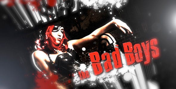 Videohive The Bad Boys Cinematic Titles 9132315