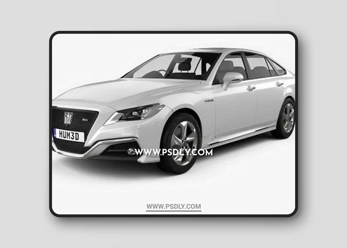 Toyota Crown RS Advance 2018 3D Models
