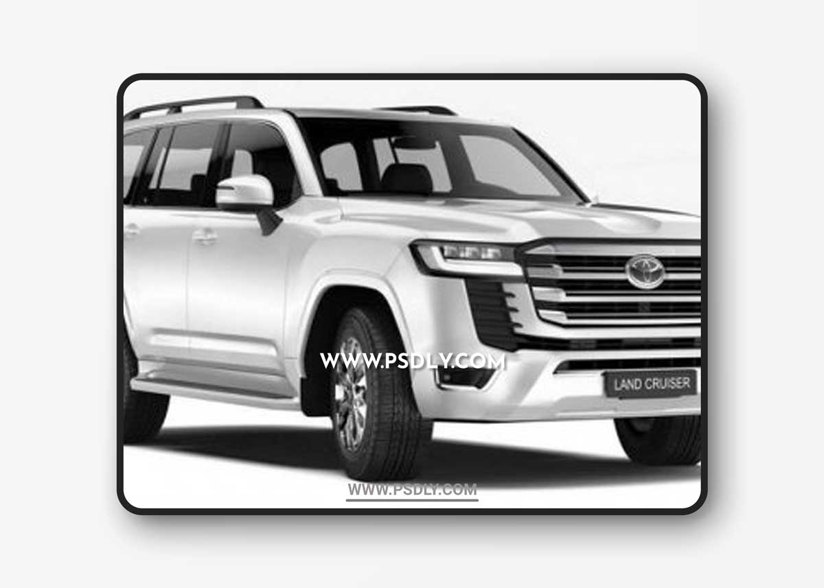 Toyota Land Cruiser 2022 3D Model