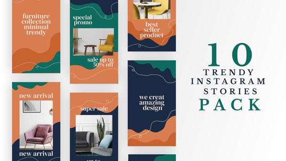 Videohive Trendy Instagram Stories 34103243