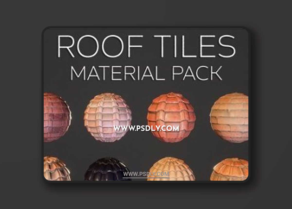 Unreal Engine - Roof Tiles Material Pack Vol.1