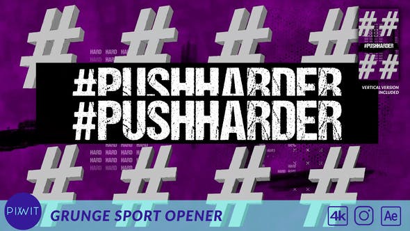 Videohive Grunge Sport Opener 31344887