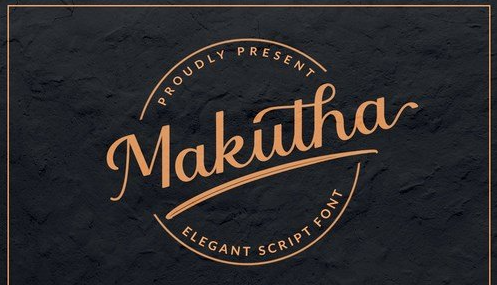 Makutha Script Font