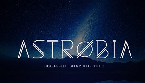 Astrobia Exellent Futuristic Font