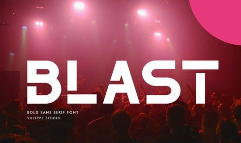 The Blast - Bold Font