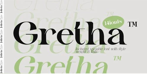 Gretha Font Family