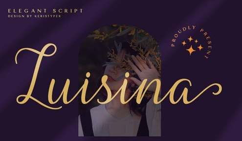 Luisina Classy Script Font