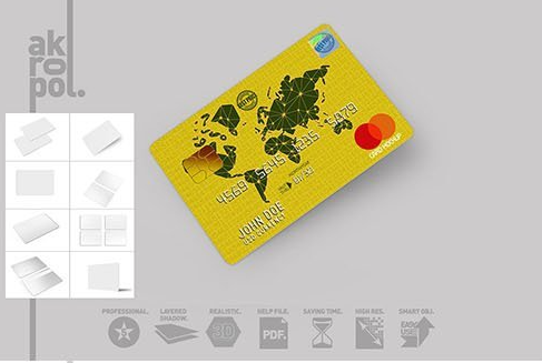 CreativeMarket - Credit Cards Mockup 3036076