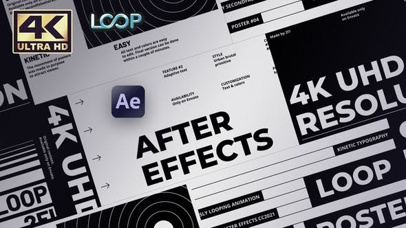 Videohive Repeat - Kinetic Posters 33799327