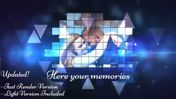 Videohive Romantic Mosaic Photos 14838034