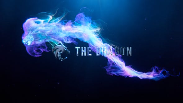 Videohive Particles Fantasy Dragon Logo 34013767