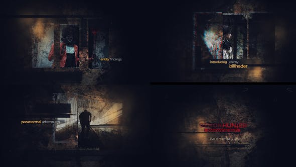 Videohive Haunted Explorer Grunge Opener 29076249