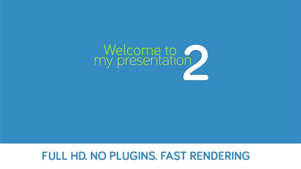 Videohive My Presentation Minimalist Style 2 9819685