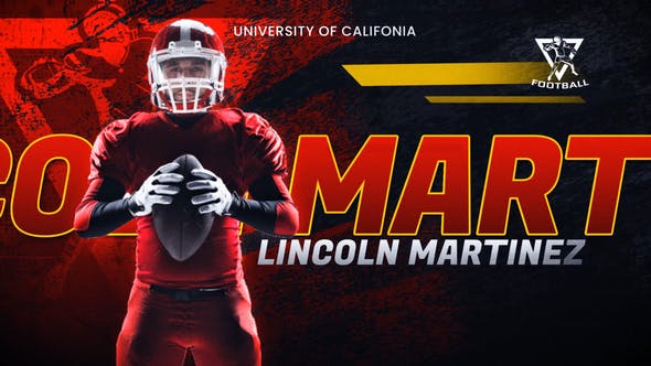 Videohive Sport Team Player Introducing // Team Intro 32635797