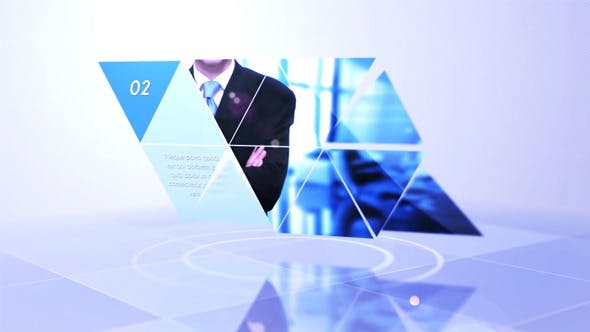 Videohive Triangle Business 6644758
