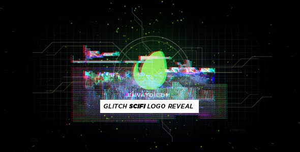 Videohive Glitch Scifi Logo Reveal 20825036