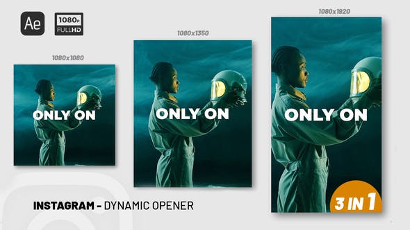 Videohive Instagram Dynamic Opener 34303377
