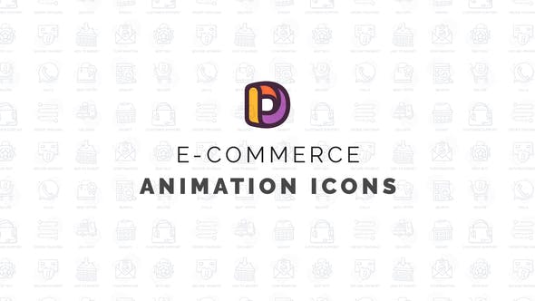 Videohive E-сommerce - Animation Icons 34760146