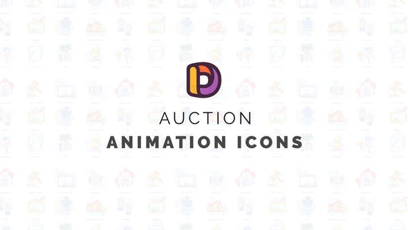 Videohive Auction - Animation Icons 34760751