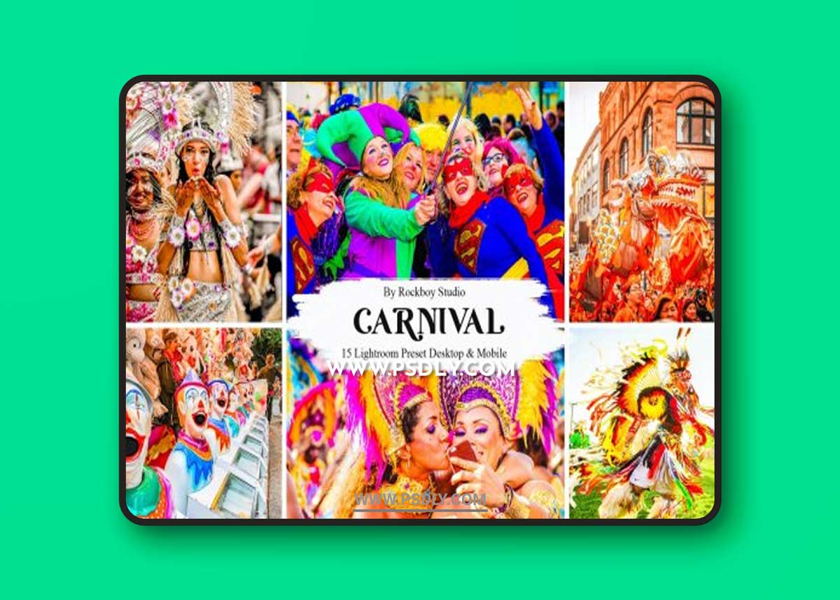 15 Carnival Lightroom Presets