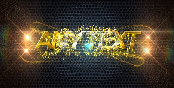 Videohive Particle Text or Logo Reveal 4479940