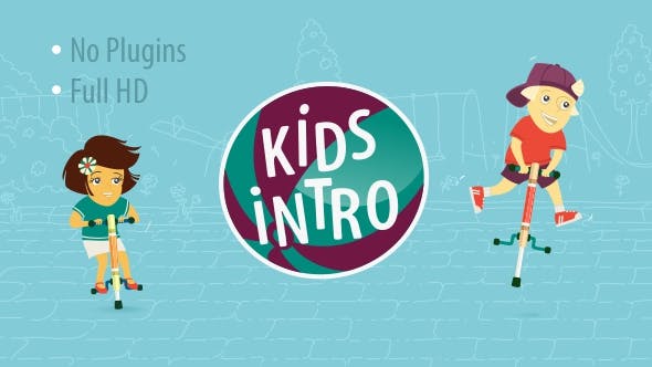 Videohive Kids Intro 19394003