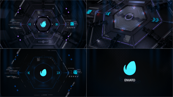 Videohive Sci-Fi Logo Reveal 13302026