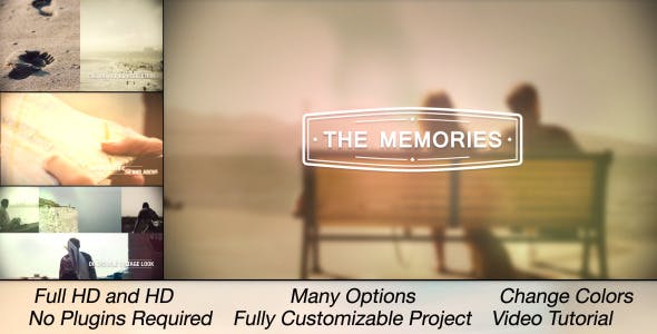 Videohive The Memories - Multi Purpose Slideshow 8891500