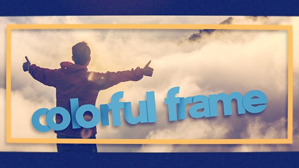 Videohive Colorful Frame 16437191