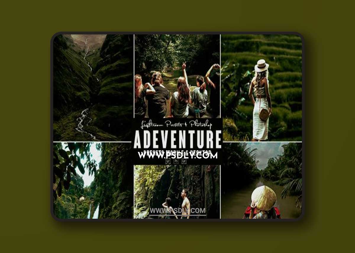 Adeventure Photoshop Action & Lightrom Presets